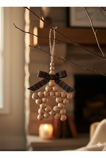 StapHome زاوية قهوة خشبية مزخرفة على شكل نجمة، ديكور بوهيمي، زينة عيد الميلاد...