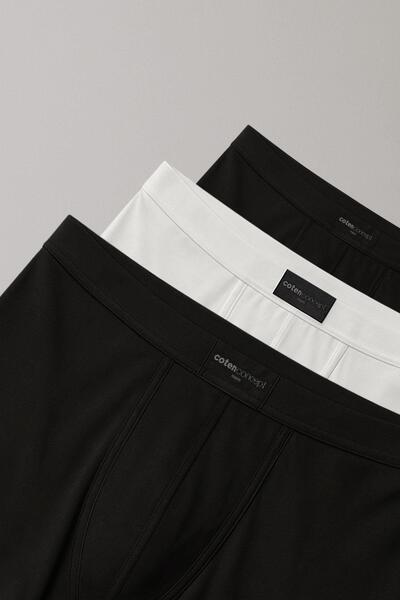 EFFE 3 Pieces Natural Bamboo Short Leg Slimfit Boxer