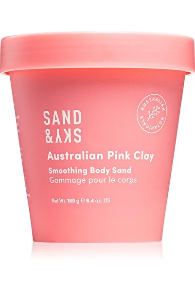 Sand&Sky SAND & SKY - Australian Pink Clay Smoothing Body Sand (Body Gommage), 180 g