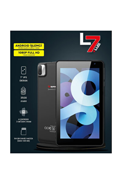 Epilons 7" IPS Ekran 4 Çekirdek 3GB/64GB Tablet PC