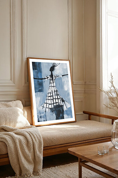 Dekorsiahome Τραπέζι σαλονιού κουζίνας με ξύλινο πλαίσιο μονοκόμματο TK2070