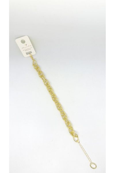 ndjewelry سوار ليورا الذهبي للنساء