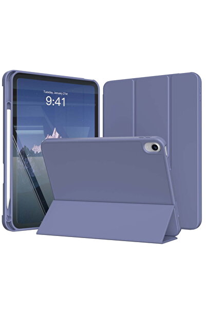 HYX iPad Case for 11" (A16) 11th Gen & 10.9" 10th Gen with Pencil Holder, Purple