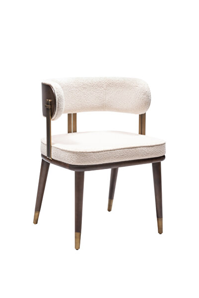 BEKALIVING Bach Teddy Yemek Odası Sandalyesi