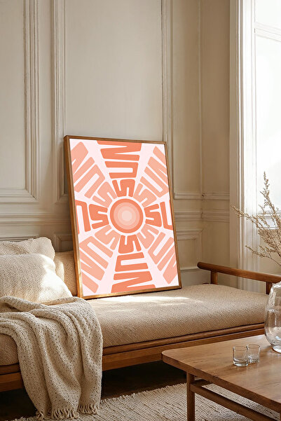 Dekorsiahome Τραπέζι σαλονιού κουζίνας με ξύλινο πλαίσιο μονοκόμματο TK1924