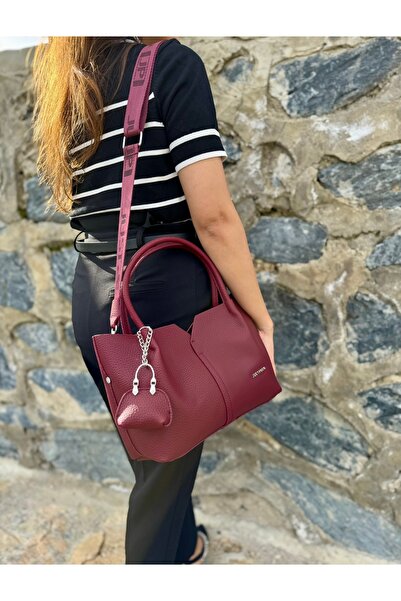 Just Polo Women's New Season Soft Leather Adjustable Strap Luxury Hand and Shoulder Bag Shoulder Bag