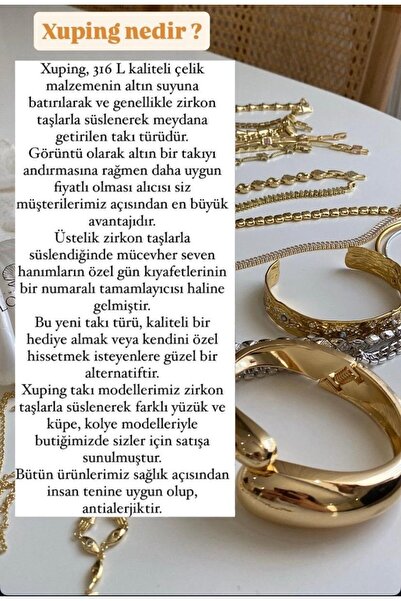 LOİF TAKI STEEL STONE EARRING