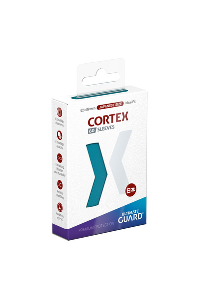 Ultimate Guard Manșoane Cortex Mărime Japoneză (60) - Petrol