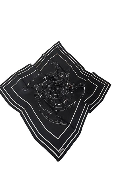 Aker Silk Crepe Satin Scarf 2026 Winter Season 9091701-311
