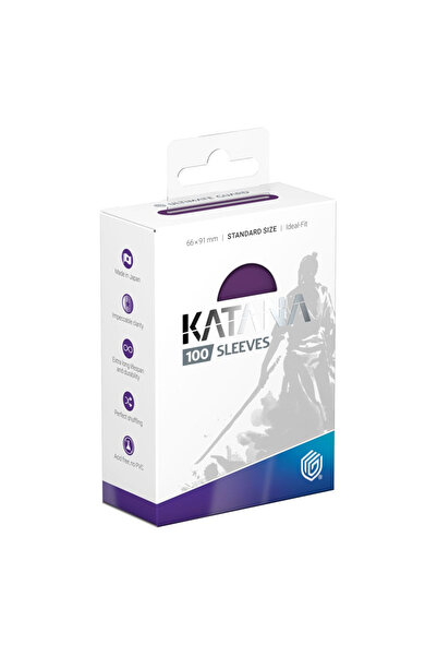 Ultimate Guard Manșoane Katana 100 buc – Iris Bloom – Manșoane standard premium TCG