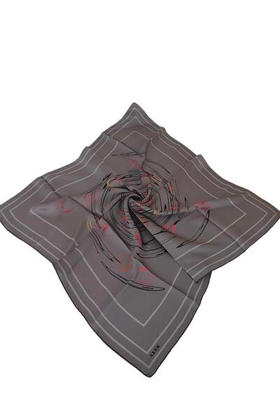 Aker Silk Crepe Satin Scarf 2026 Winter Season 9091701-371