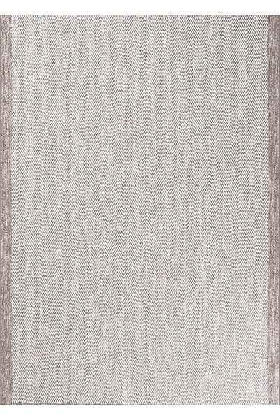 Venice Halı Nova 2001 Bej Kaymaz Tabanlı Makinede Yıkanabilir Modern Kesme Kilim