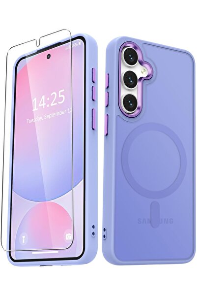 Kipgsm Samsung Galaxy A17 Uyumlu Ekran Koruyuculu Kılıf Magsafe Sarj Destekli...