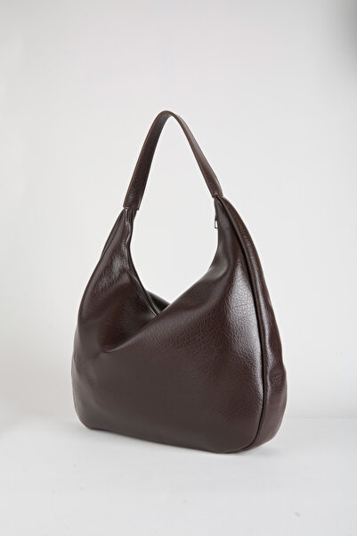 Vivaq Women's Pear Bitter Brown Lined Faux Leather Zipper Closure Handbag and Shoulder Bag