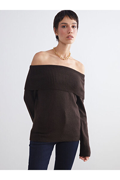 LC Waikiki Selections I Wide Roba Collar Women's Knitwear Sweater from Freeze...