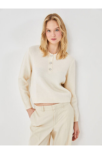 LC Waikiki Polo Neck Women's Knitwear Sweater