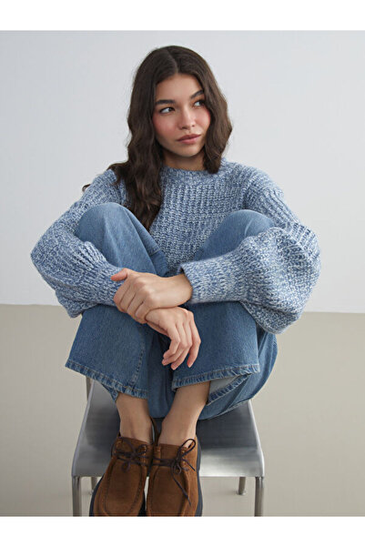 LC Waikiki Bisiklet Yaka Kadın Triko Kazak