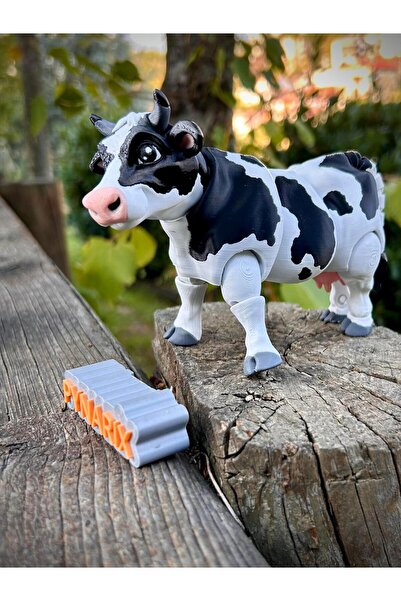 pynarix İnek- Holstaine Cinsi – Boynuzlu Duruşun Figürü🐄🌿 3D Hareketli Orga...