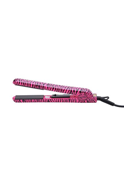 Jose Eber Juicy Eber Wide Ceramic Flat Iron Pink/Black 1.25 inch
