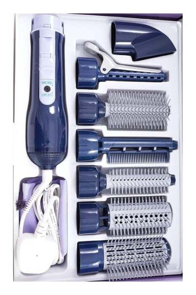 TESCOM 7-piece Hair Styler and Dryer Set - Japanese