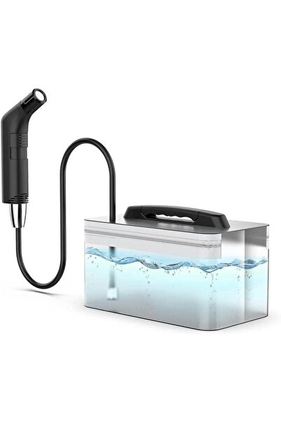 Generic Anawnas Portable Electric Bidet with 1.2m Hose and 2.3L Tank (Black)