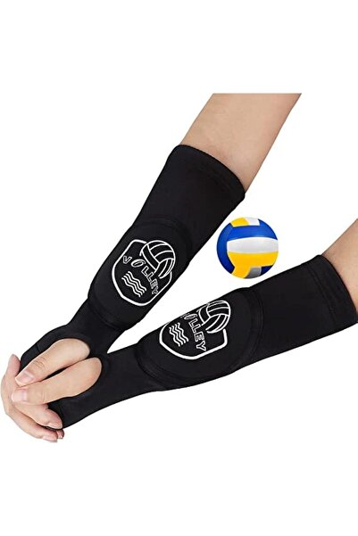 Generic Volleyball Arm Sleeves with Neoprene Pad and Thumb Hole, Protective Forearm Sleeves for Kids & Youth