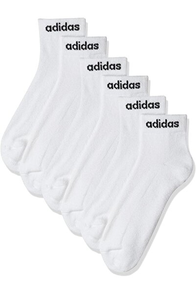 adidas Unisex Padded Ankle Socks, 3 Pairs
