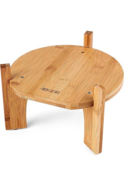 Generic حامل موزع المشروبات من ANYGIMIN - مصنوع من الخيزران الطبيعي، يناسب ال...