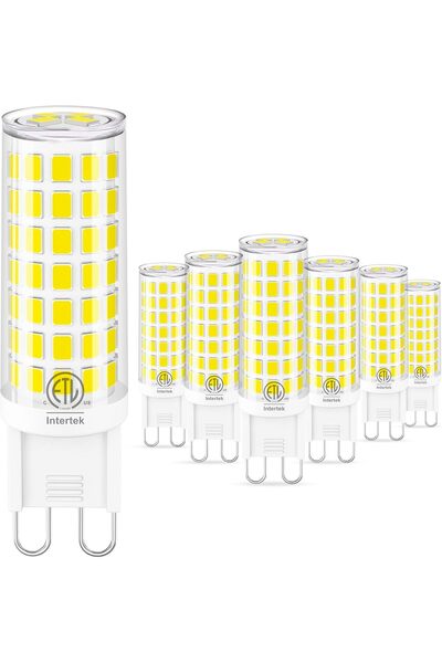 Generic Hansang G9 LED Bulb 6W (60W equiv), 88 LEDs, Daylight 6000K, Non-Dimmable, Pack of 6