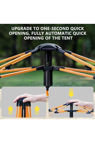 Generic Quicksand Pop-up Camping Tent — 2-4 Person Lightweight with Carry Bag