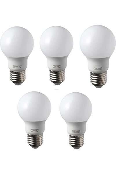 Generic لمبة إضاءة LED من ايكيا 220 فولت 5 وات E27 داخلية بيضاء دافئة (2700 ك...
