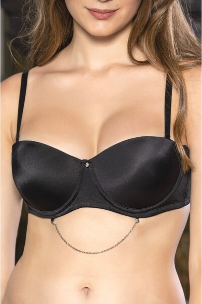 Veille Sutien fără bretele, ideal pentru combinații de absolvire, logodnă și de noapte, sutien push-up căptușit