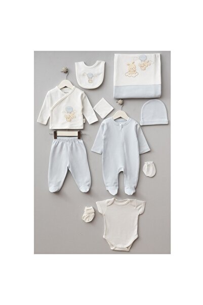 TREND Hastane Çıkışı 10'Lu Balon ve Tavşan Desenli Mavi - 047.10110.01