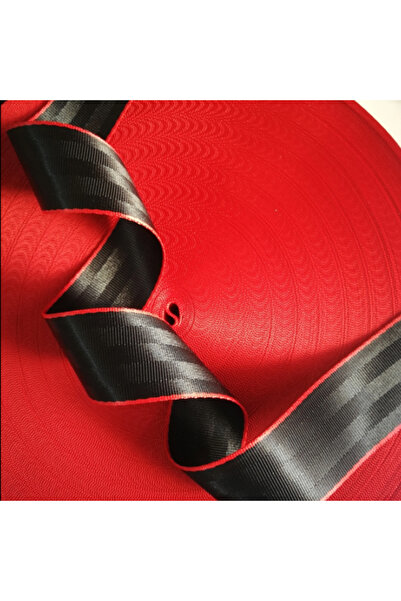 Avex TUNING seat belt tape, color Black-Red, width 46 mm, price/linear meter