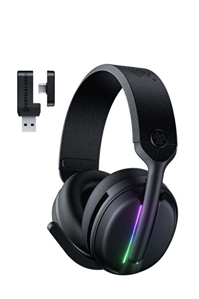 DuneVoyager T2 Wireless Gaming Headset (DV-T2) - Quad-Mode, ENC Mic, RGB
