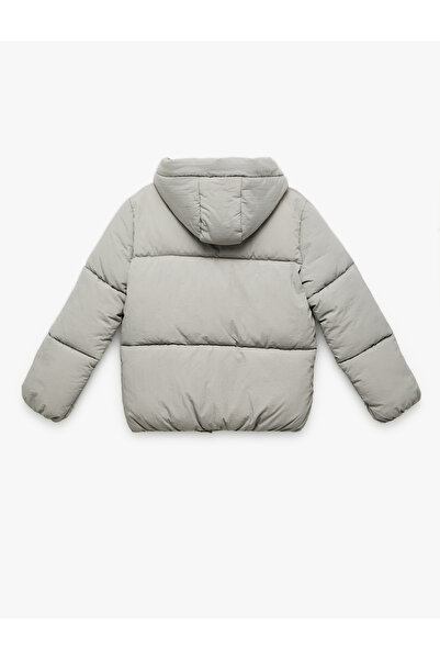 Koton Long Sleeve Hooded Puffer Jacket