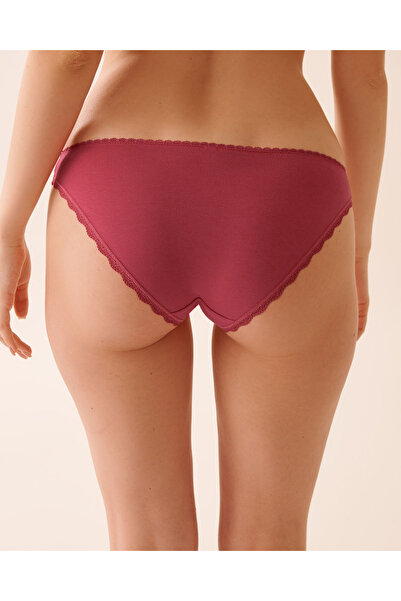 La Vie en Rose بيكيني داخلي بتفاصيل من القطن والدانتيل