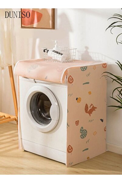 DOMEET Thick Fabric Washing Machine Cover Waterproof Dustproof Sunscreen Dura...