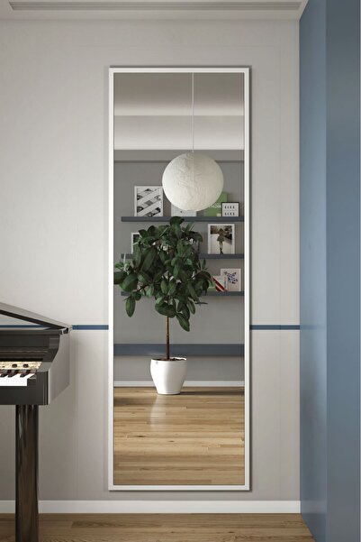 Marsah Home Rectangular wall mirror 180x70 cm White