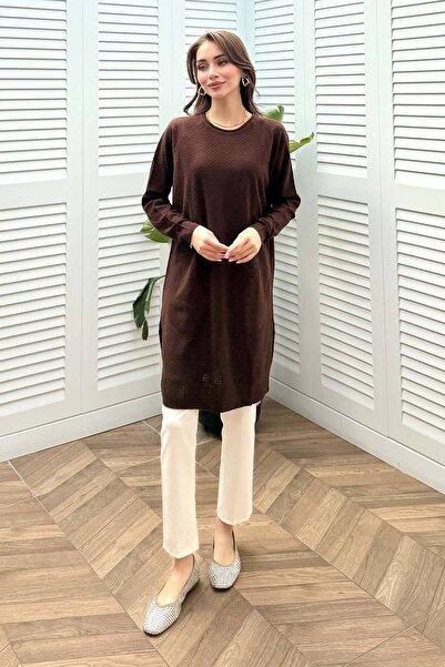 Melike Tatar Pocketed Knitwear Tunic 70-2222-1
