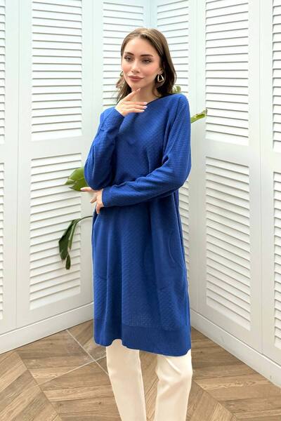 Melike Tatar Pocketed Knitwear Tunic 70-2222-1