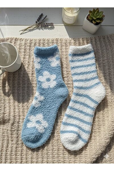 H&N 2-Pack Soft Scented Plush Sleeping Socks