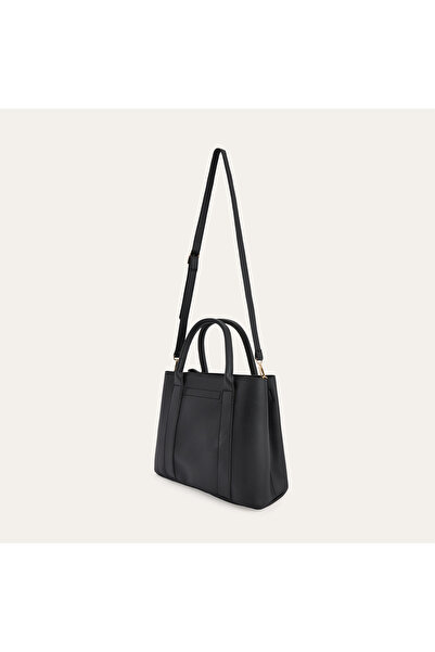 Mudo Leather Look Shoulder Bag