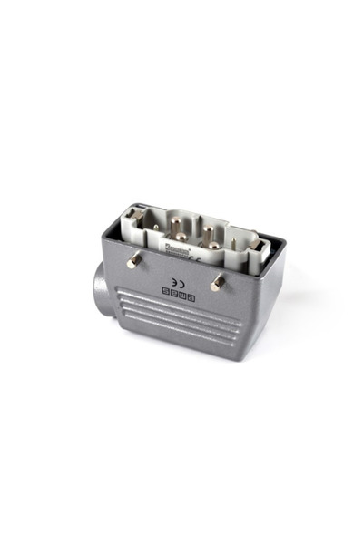 EBM806FU10 Metal 6 Kontak Uzatma Tipi Fiş (4x80A)+(2x16A) Yandan Girişli Çok Kontaklı