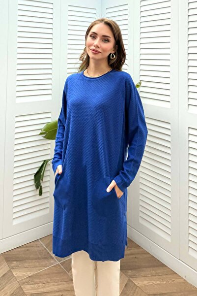 Melike Tatar Pocketed Knitwear Tunic 70-2222-1