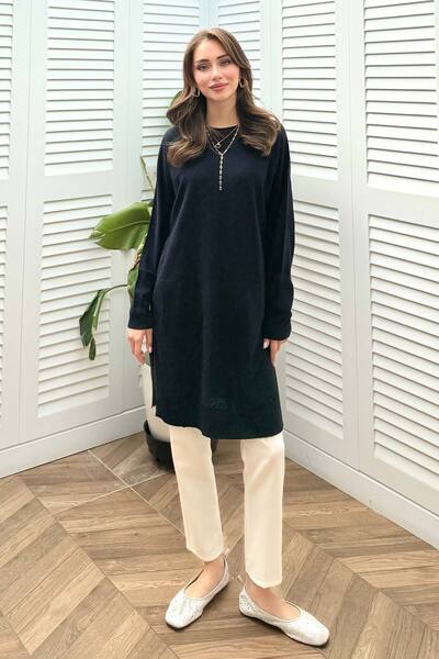 Melike Tatar Pocketed Knitwear Tunic 70-2222-1