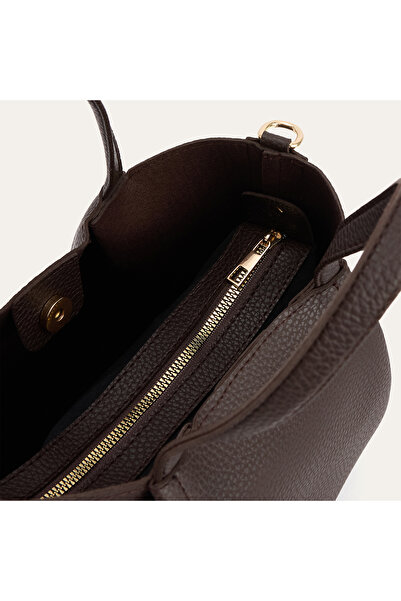 Mudo Leather Look Shoulder Bag
