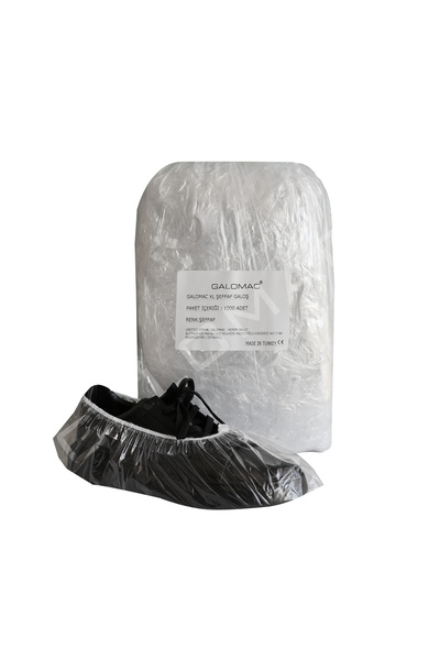 GALOMAC Büyük Boy Şeffaf Yırtılmaz Galoş 1000'li