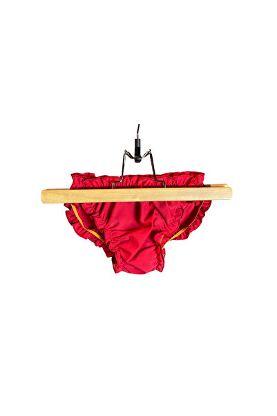 Milk & Muffin Baby Girl Red Color Bikini Bottom