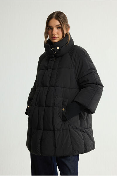 Love My Body Ribana Detaylı Şişme Mont